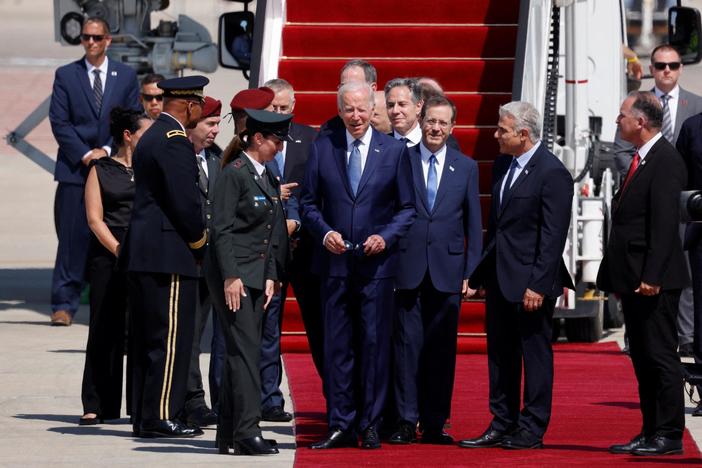 Biden embarks on his first visit to Israel since taking office