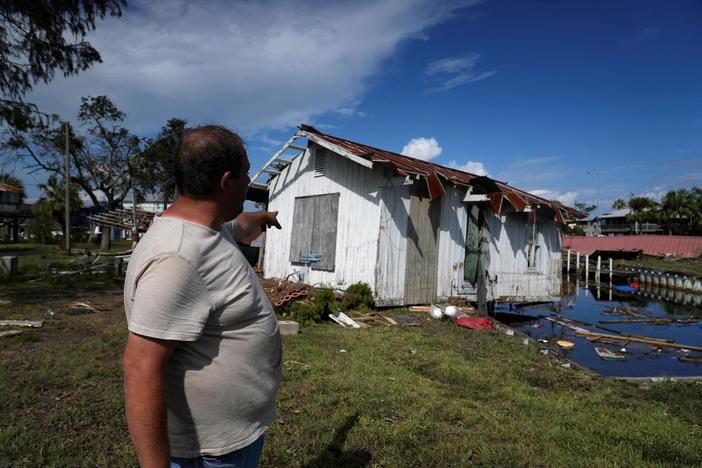 Residents in Florida's Big Bend region begin recovery after Hurricane Idalia