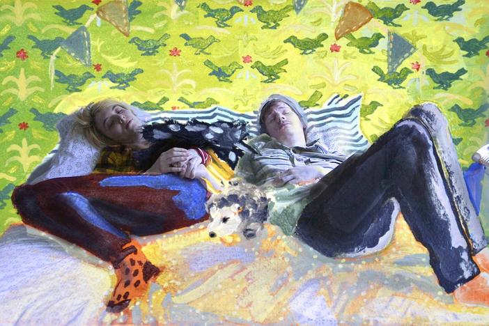 A magical-realist exploration of life with chronic illness through footage and paintings.