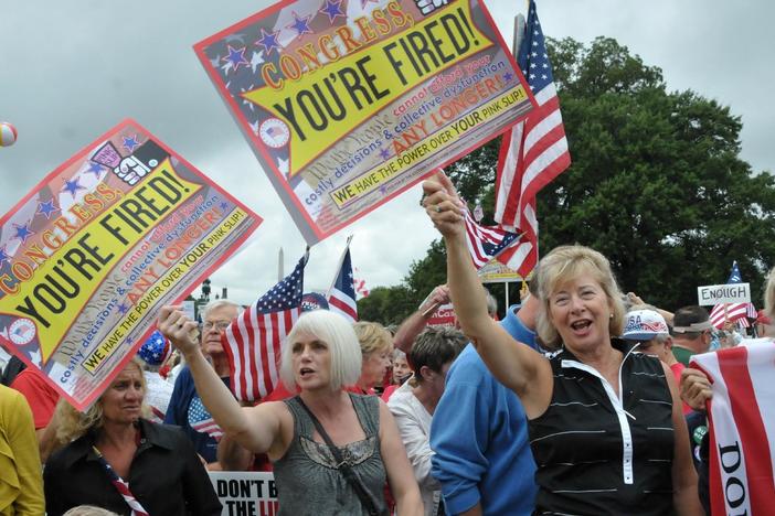 What is the relationship between the Tea Party and the Christian right?