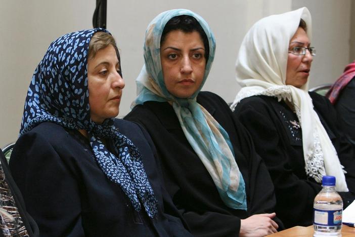 Nobel Peace Prize for jailed Iranian activist bolsters her call for human rights