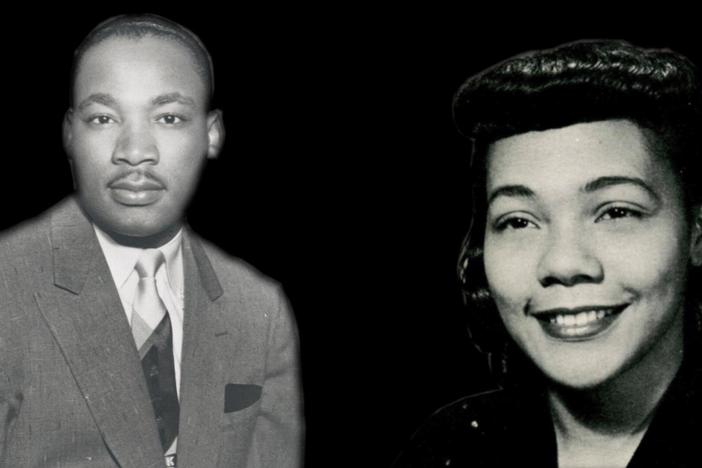 The romance and radicalization of Dr. Martin Luther King, Jr. and Coretta Scott.