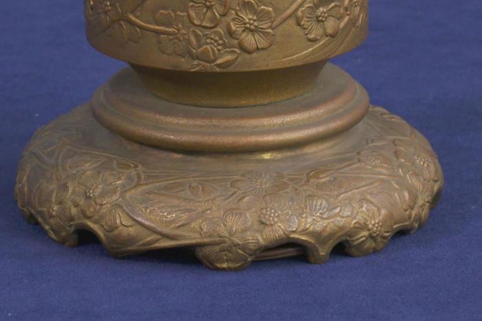 Appraisal: Tiffany Studios Bronze Lamp Base, ca. 1910