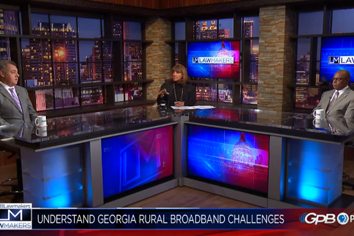 Lawmakers discuss the importance of broadband in rural areas in Georgia.