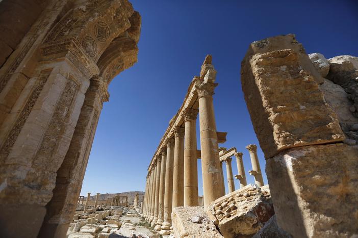 The Syrian Army has reclaimed Palmyra from the Islamic State group.
