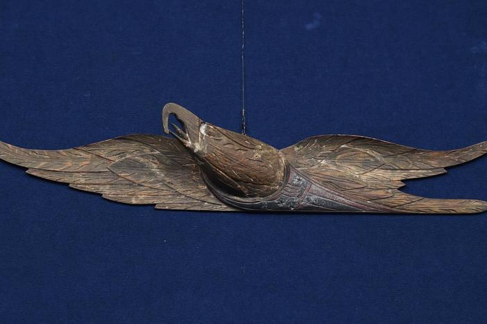 Appraisal: Artistic Carving Co. Eagle, ca. 1950, from Charleston, Hour 1.