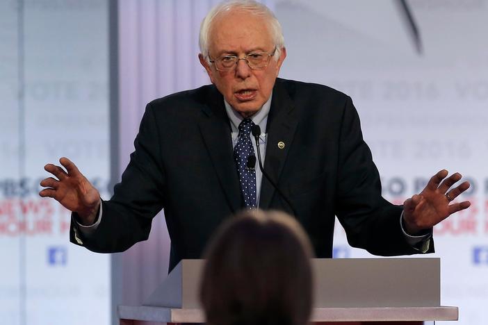 Hillary Clinton and Sen. Bernie Sanders returned to campaigning after Thursday’s debate.