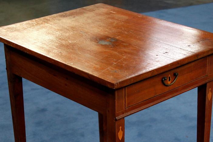 Appraisal: North Carolina Work Table, ca. 1810, from Junk in the Trunk 3.