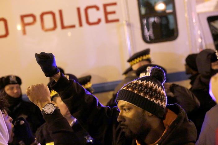 Video and audio recordings from police-involved shootings in Chicago released.