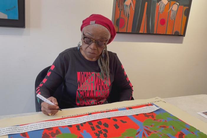 Artist Faith Ringgold’s life’s work celebrated in New York exhibit