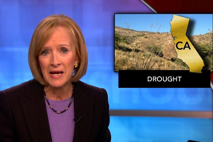 California announced it would have to stop contributing water to people due to drought.