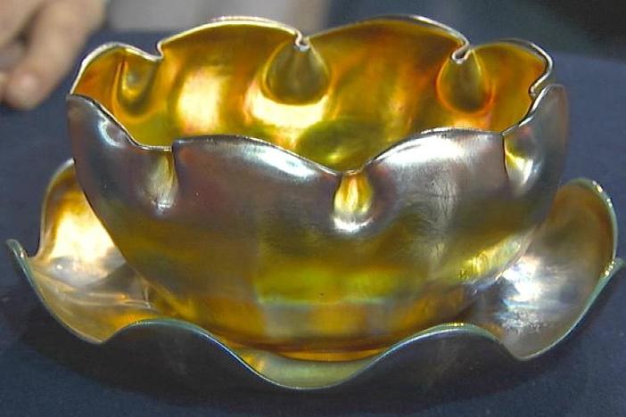 Appraisal: Tiffany Favrile Glass Bowl, from Rapid City Hour 3.