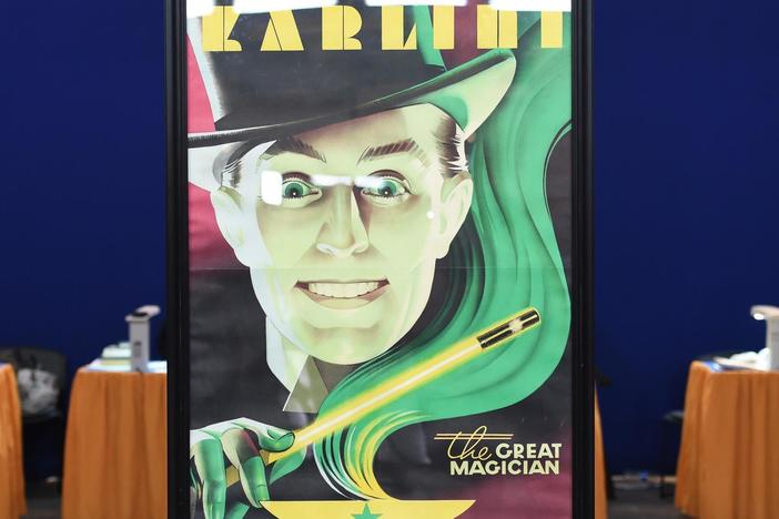 Appraisal: 1930 "The Great Karlini" Poster, from Chicago, Hour 3.