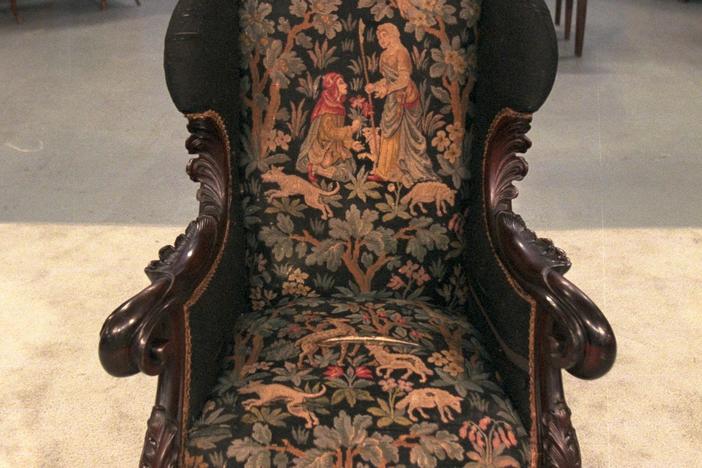 Appraisal: Karpen Rococo Revival Chair, ca. 1900, from Vintage Miami.