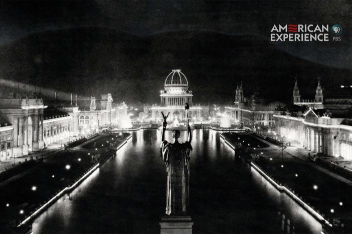 160,000 light bulbs lit the 1893 Columbian Exposition in Chicago. Premieres 10/18 on PBS.