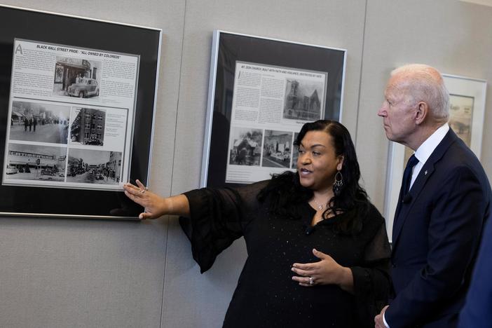 Biden makes history with Tulsa visit, pledges to tackle racial wealth gap