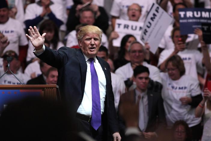 Trump marches to the Republican presidential nomination while his opponents up attacks.