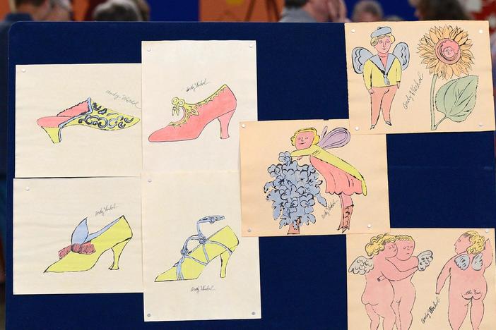 Appraisal: Andy Warhol Hand-Colored Lithographs, from Birmingham, Hour 1.