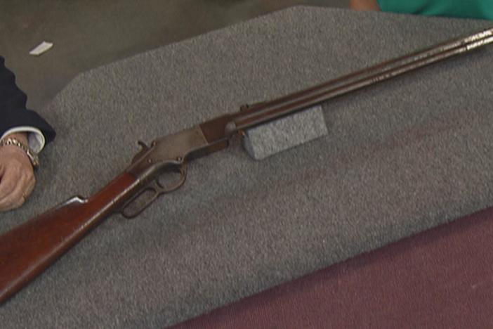 Appraisal: Iron Framed Henry Rifle, from Vintage St. Louis.