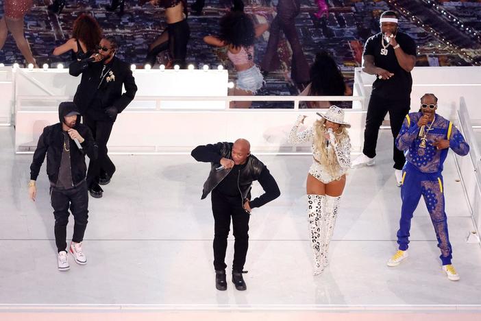 Super Bowl halftime show sparks more conversations about the NFL's record on race