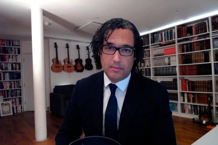 Historian David Olusoga discusses the #TakeTheVaccine campaign.