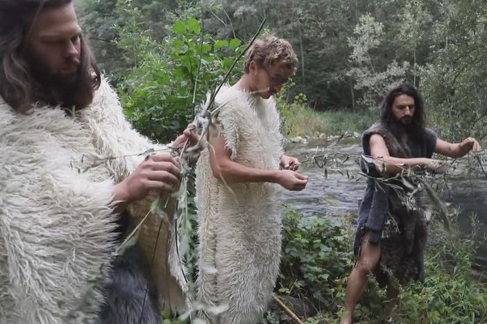 This wilderness survival program offers a chance to live as the cavemen did