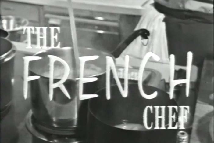 The French Chef, Julia Child demonstrates distinguished French vegetable soups