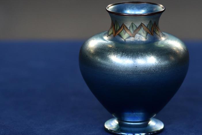 Appraisal: 1913 Tiffany Tel-el-Amarna Vase, from Tucson Hr 1.