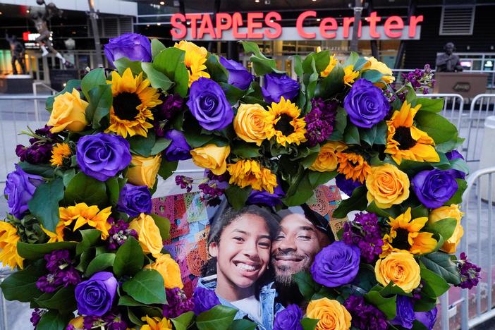 At Los Angeles' Staples Center, 20,000 gather to remember Kobe Bryant, daughter Gianna