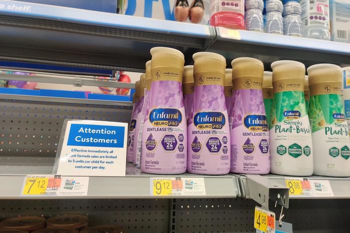 What’s causing current shortages of baby formula and medicine for kids?