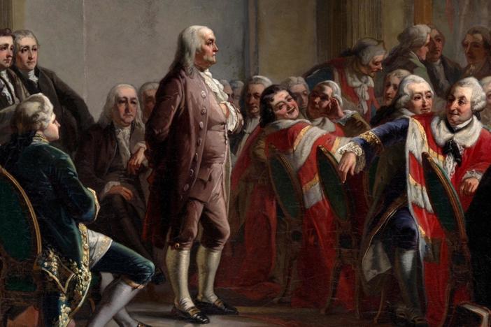 Franklin, the most famous American in London, became the face of American resistance.