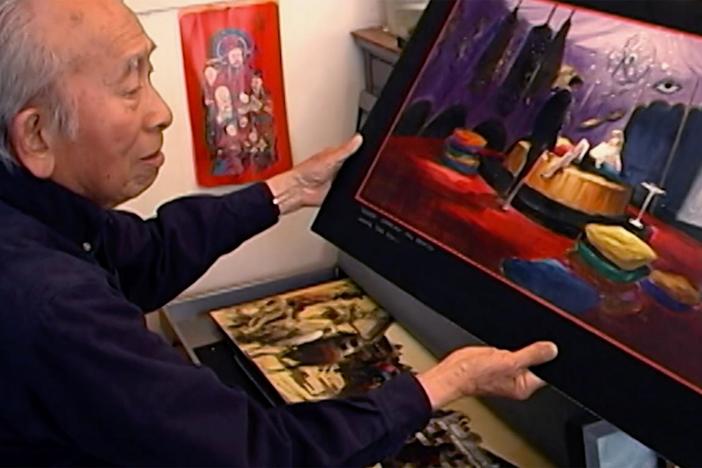 After leaving Disney, Tyrus Wong joined Warner Bros., illustrating for thousands of films.