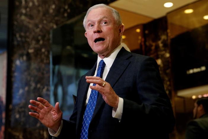 For attorney general, Donald Trump selected the junior senator from Alabama, Jeff Session.