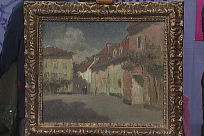Appraisal: 1905 Fritz Thaulow Painting, from Vintage Denver.