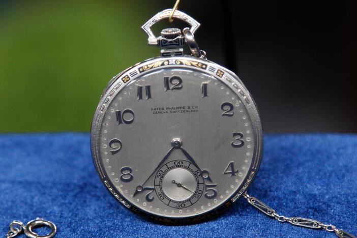 Appraisal: Patek Philippe Watch & Chain, ca. 1930, from Cincinnati Hour 2.