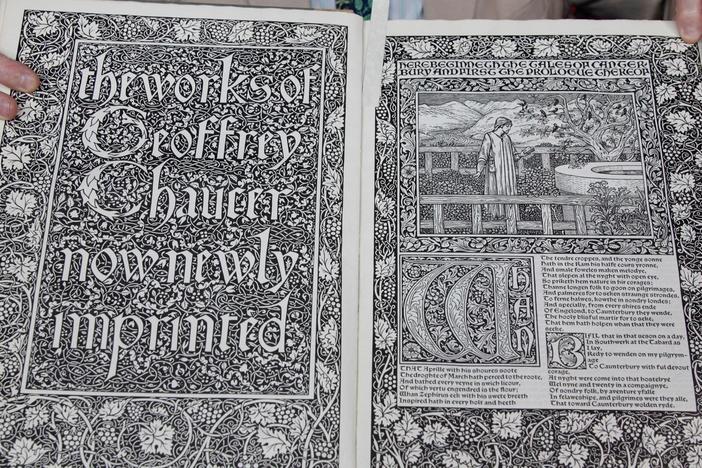 Appraisal: 1896 Kelmscott Press Works of Chaucer, from Cincinnati Hour 2.