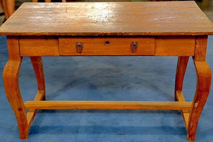 Appraisal: Louisiana Work Table, ca. 1830, from Baton Rouge Hour 3.