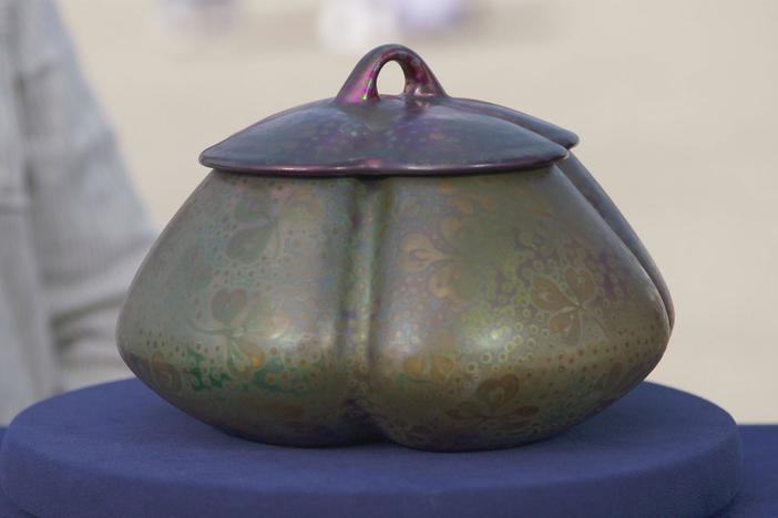 Appraisal: Weller Sicard Covered Jar, ca. 1905