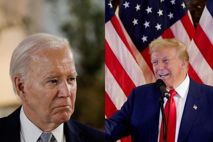 How the Biden and Trump campaigns are trying to attract voters in core battleground states