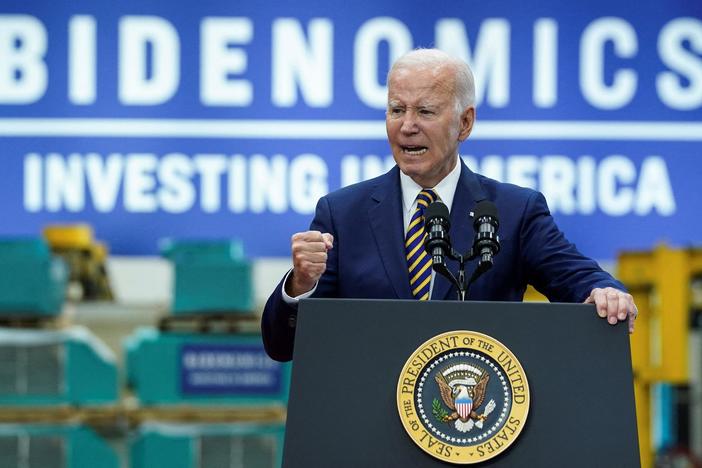 Biden takes economic message on the road amid questions about his re-election campaign
