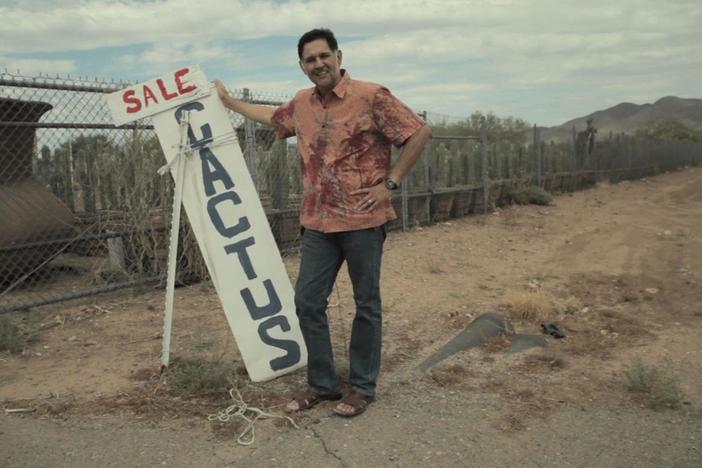 History Detectives host, Eduardo Pagán takes us around a Cactus farm in Arizona. 