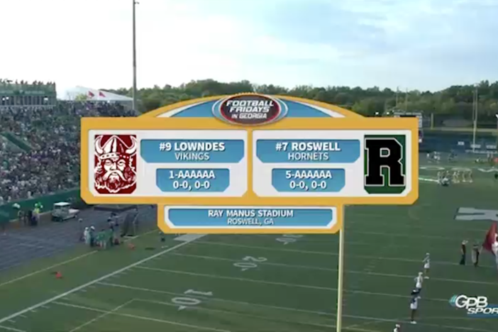 Lowndes Vikings v Roswell Hornets (8/21/15) @ Ray Manus Stadium. Roswell, GA