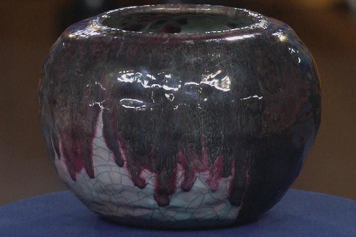 Appraisal: Glen Lukens Art Pottery Vase, ca. 1950, from Santa Clara, Hour 3.
