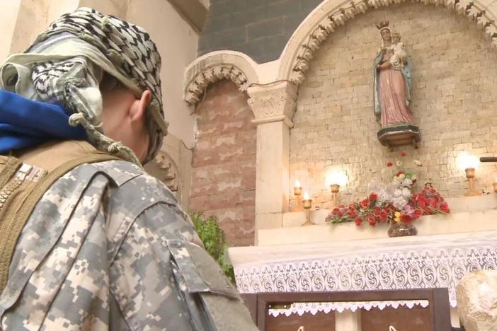 Last summer, a former US soldier joined a militia to defend Christians in northern Iraq.