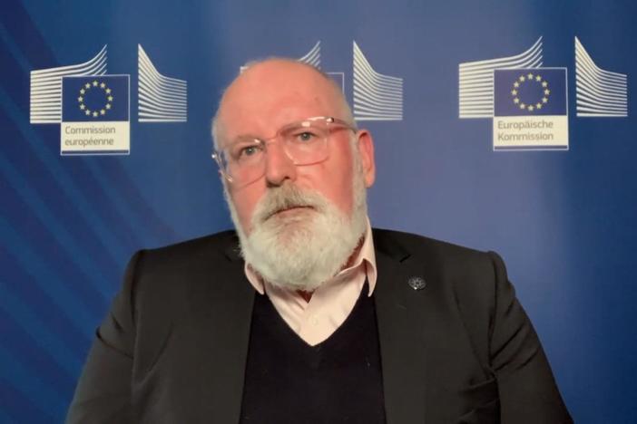 Frans Timmermans joins the show.