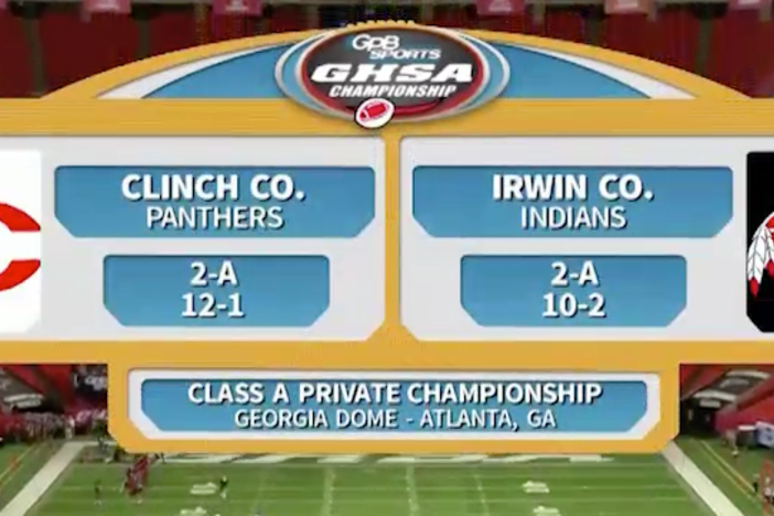 1A Championships with Irwin County v. Clinch County.