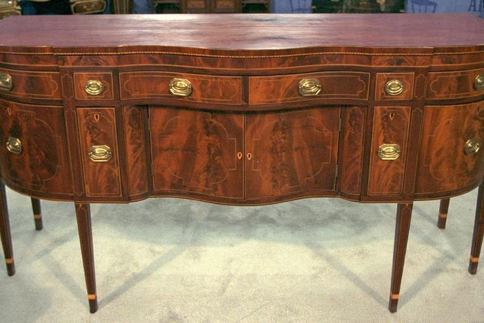 Appraisal: New York Federal Sideboard, ca. 1790, from Vintage Tucson.