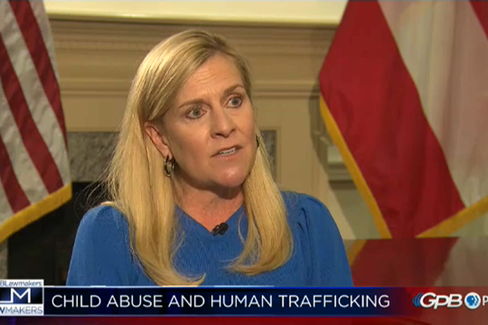 A conversation with the first lady of Georgia Marty Kemp on human trafficking.