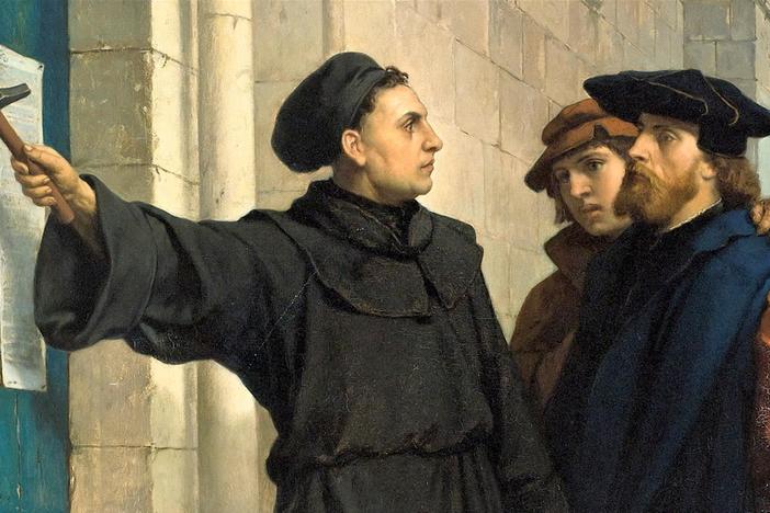 It was Martin Luther, a monk, whose own spiritual crisis began a religious revolution.
