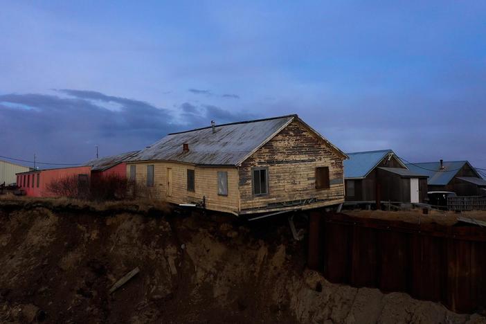 Using photo archives and ancestral knowledge, witness coastal erosion in Bristol Bay, Alaska.